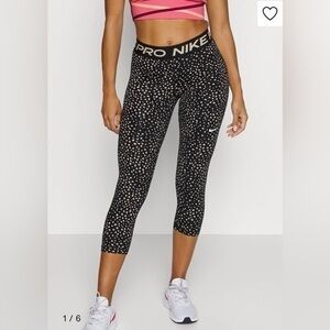 Nike Dri Fit Athletic Black Leggings size XS